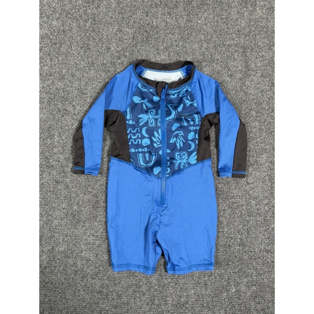 Patagonia Swimsuit Baby Size 3-6 Months Blue